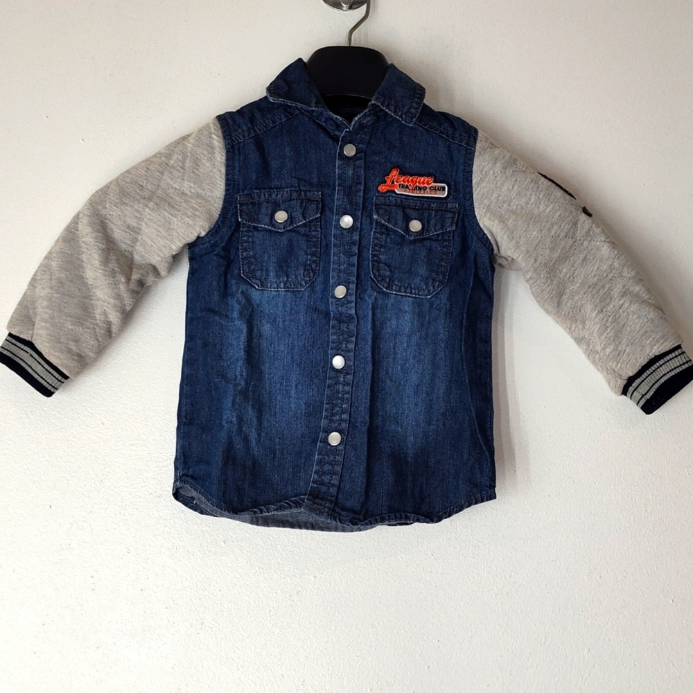 BOYS DENIM SHIRT JACKET